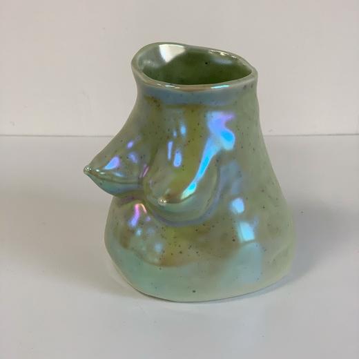 Yezi/人体手作杯 幻彩绿 商品图0