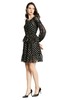 SUMMER & SAGE 黑色镂空衣袖连衣裙 4011 商品缩略图1