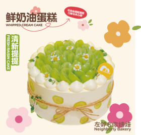 清新提提 · 动物奶油蛋糕