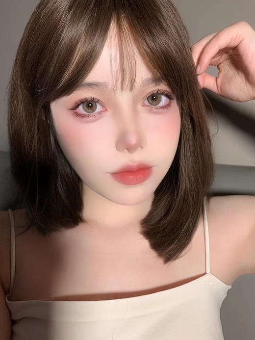 Mimipark旗下 ·半年抛 不加糖&不加奶｜ 14.2mm白狮参考着色中等直径｜半年抛  2片 商品图13