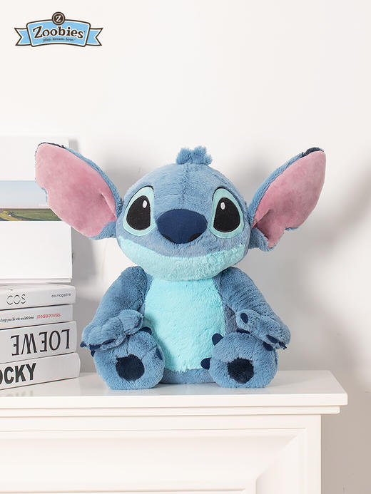 Zoobies 迪士尼香味草莓熊毛怪苏利文毛绒玩具3合1绒毯 商品图3