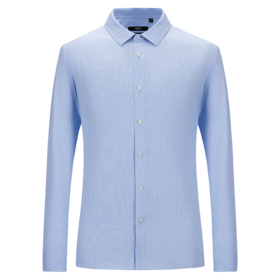 【DP免烫】MD名盾秋冬春男长袖纯棉衬衫免烫易打理商务西装衬衣