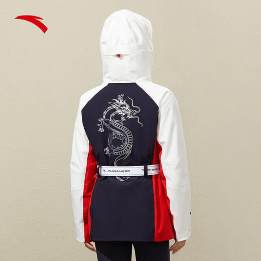 【无腰带，介意慎拍】【M/L断码】安踏中国冰雪女款外套冬滑雪棉服防水透湿连帽风衣162247802【库存有限，如无货将做退款，介意慎拍！】 商品图3