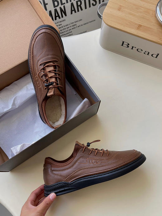 2022U GG 冬款超柔软舒适爸爸鞋-栗色 商品图3