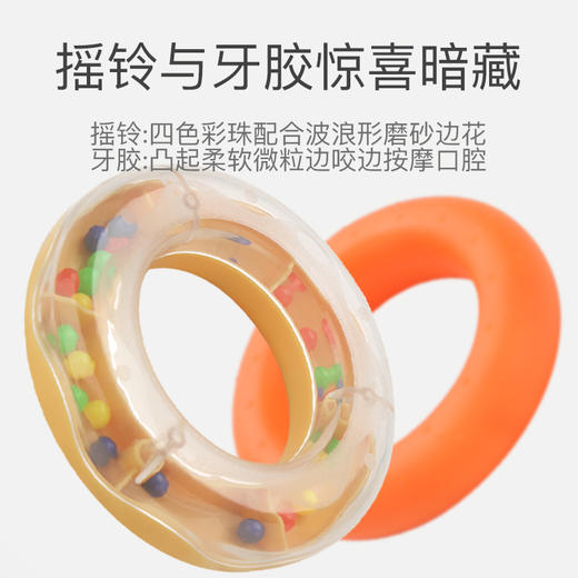 贝恩施婴儿叠叠乐儿童彩虹塔套圈早教益智玩具宝宝1一2岁3八个月 商品图1