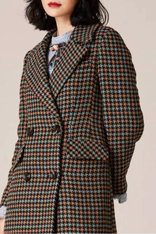 AIRWHALE/马克华菲 时尚经典格纹外套 10442 商品图4