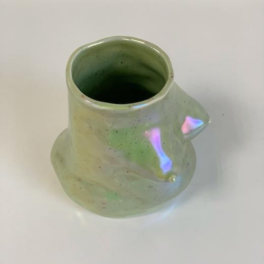 Yezi/人体手作杯 幻彩绿 商品图2