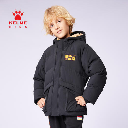 KIDS卡尔美冬新款男童棉袄棉服加厚运动休闲外套 商品图2