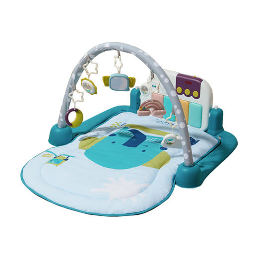 贝恩施婴儿脚踏琴钢琴健身架器新生儿宝宝音乐儿童玩具0-1岁3个月 商品图1