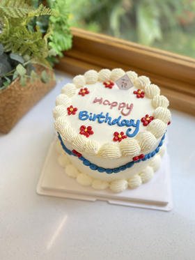 简洁奶油蛋糕 下单前请仔细阅读商品详情