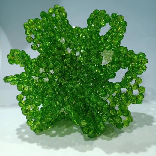 丞恩工坊 手工串珠摆件 玉白菜 商品图2