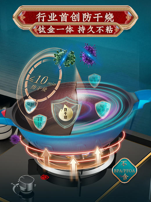 菲尼雅浮雕钛金多用锅 商品图4