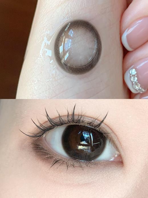 laseecon 年抛美瞳 嘿黑 直径14.5mm着色13.6mm 商品图13