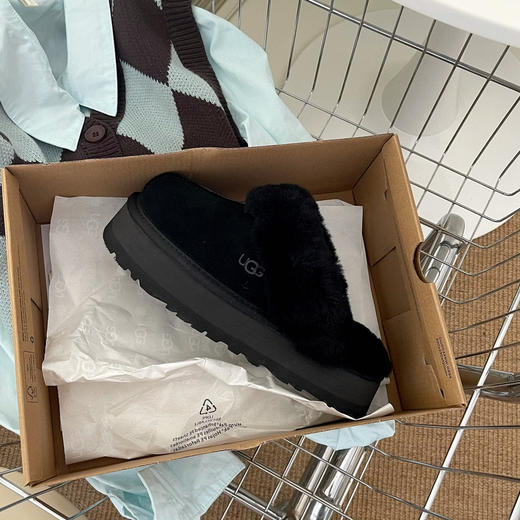 厚底星拖-黑色 商品图2