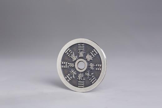 矩德泉坊 纯银手作 山鬼圆孔银币（2.6厘米版）016 商品图3