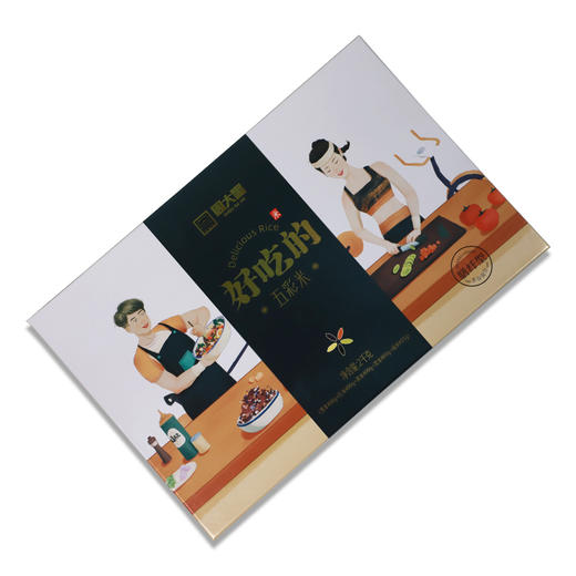 【养生季】洋县五彩米2000克礼盒装 黑米/红米/紫米/绿米/黄米 商品图4