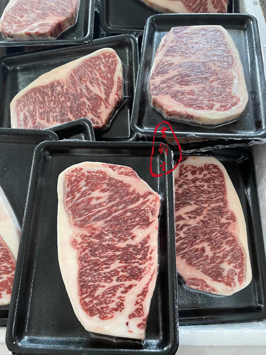 澳洲M9+和牛西冷：一公斤4片标准厚切—1265厂 商品图7
