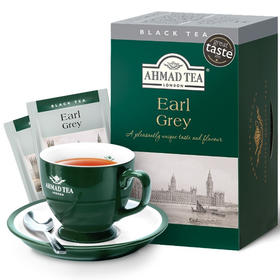 【中欧班列精选2盒】英国红茶  阿联酋原装进口AHMAD TEA/亚曼格雷伯爵红茶 40g/盒