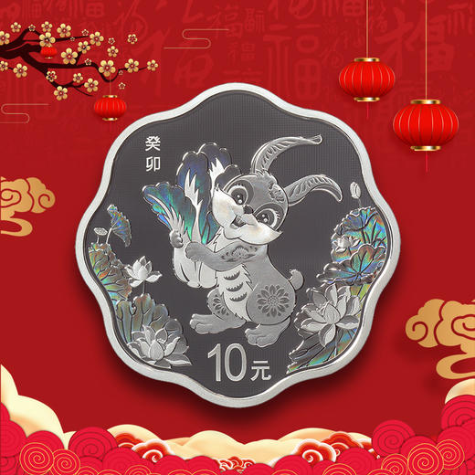 【预定】2023兔年金银纪念币。央行原装正品！ 商品图12