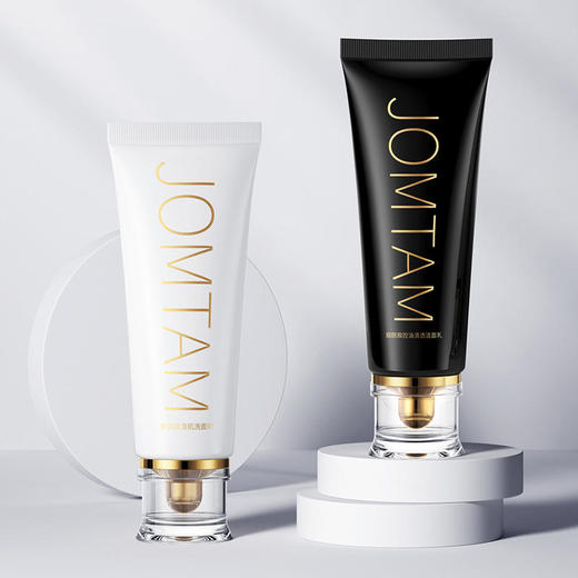 氨基酸小白管氧气洗面奶美白清肌深层清洁黑头烟酰胺洁面乳 商品图0