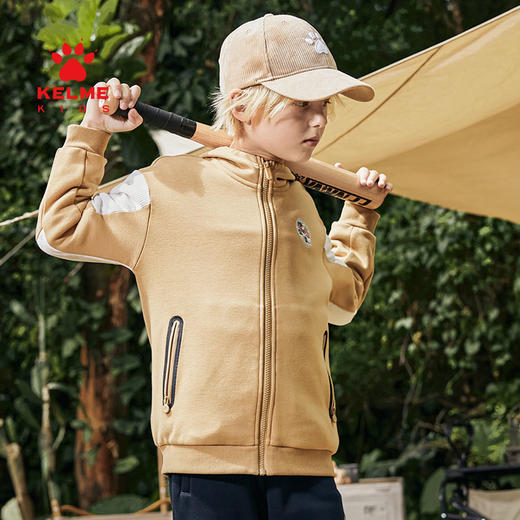 KIDS卡尔美儿童外套男童百搭新款春秋大童休闲上衣 商品图4