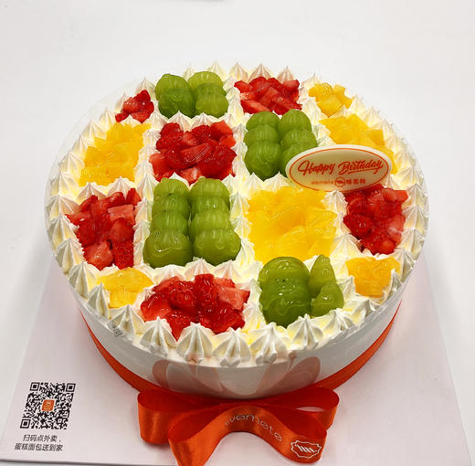 味美特新款“宫格水果蛋糕”应季水果-新鲜水果蛋糕 商品图3