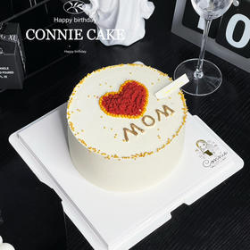 【1250】红丝绒心形 妈妈款