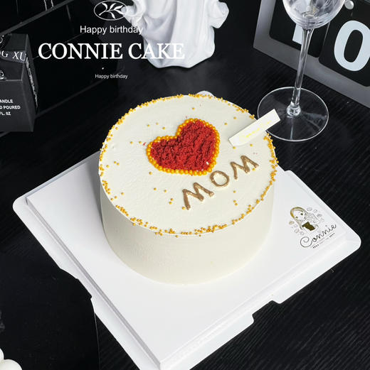 【1250】红丝绒心形 妈妈款 商品图0