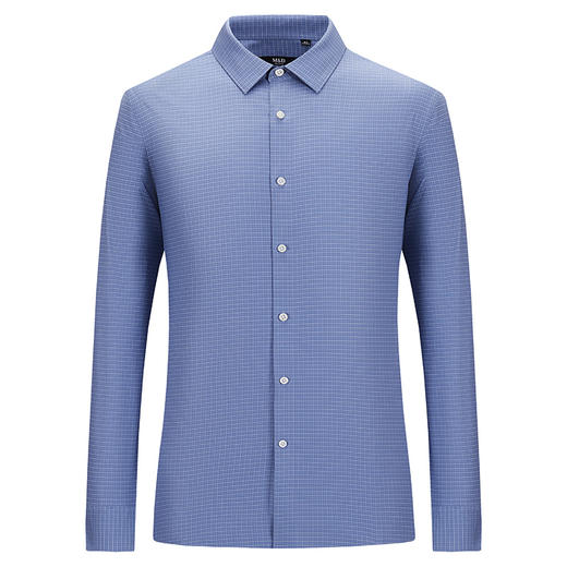 【DP免烫】MD名盾秋冬春男士长袖衬衫棉免烫抗皱易打理商务衬衣 商品图4