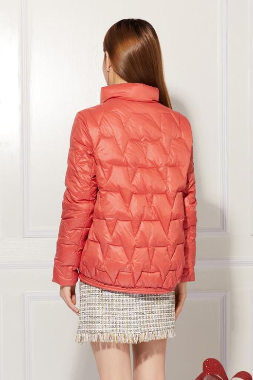 Le Malene 橙红色羽绒外套 10556 商品图3