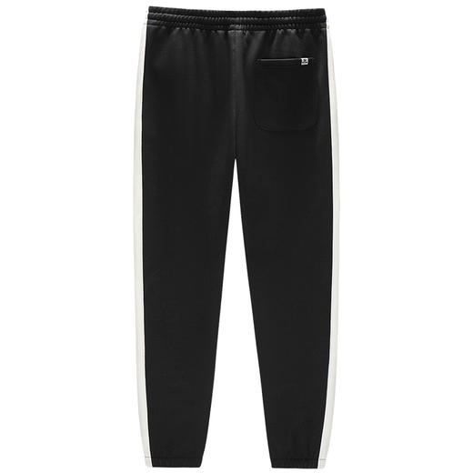 卡尔美撞色拼接运动裤男冬季新款黑色百搭潮流休闲裤子 商品图0