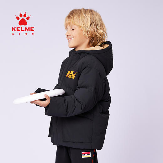 KIDS卡尔美冬新款男童棉袄棉服加厚运动休闲外套 商品图4