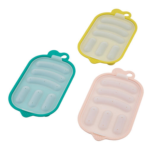 贝恩施儿童香肠模具宝宝辅食模具自制香肠婴儿硅胶可蒸耐高温磨具 商品图1