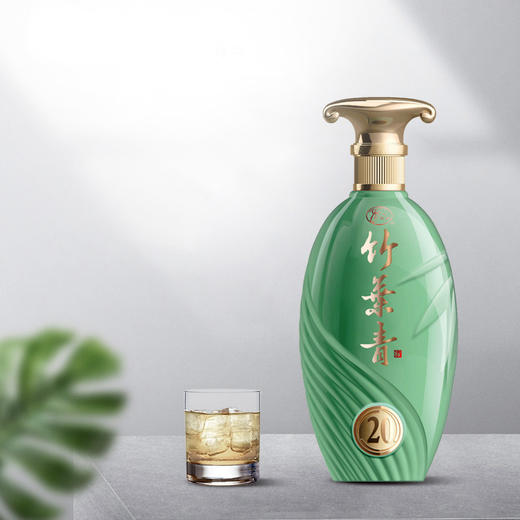 竹叶青酒 白酒 山西杏花村汾酒 53度 青享 20年 口感绵柔 淳厚香甜 商务宴请 草本原料配置 商品图1