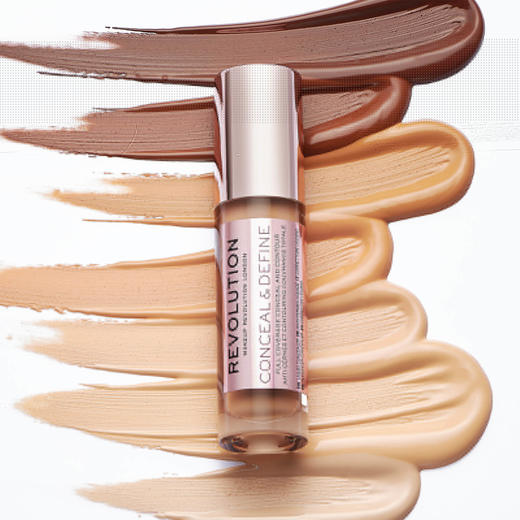 Makeup Revolution Conceal & Define Concealer (Various Shades) 商品图0