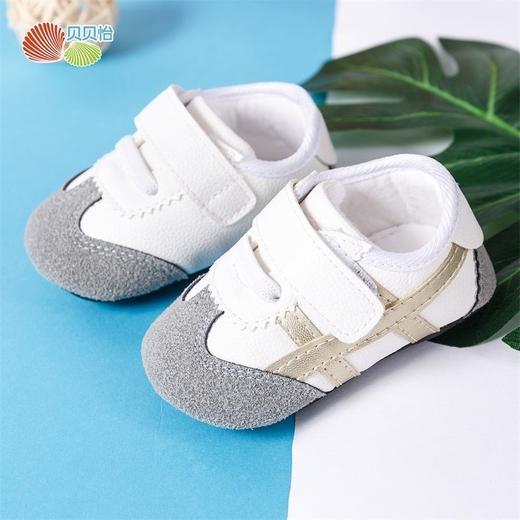 贝贝怡防滑学步鞋男小童春秋婴儿鞋子0-1岁软底夏 女宝宝不掉单鞋 商品图7