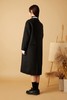 ESTELLICA 简约黑色双面羊绒大衣 10498 商品缩略图3