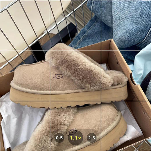 2022秋冬🌵休闲经典平底舒适居家毛毛拖-羚羊棕 商品图2