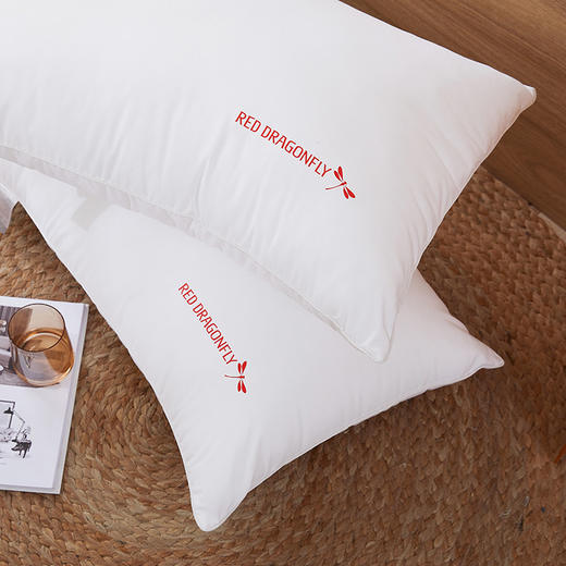 红蜻蜓羽丝绒舒适对枕 HQT-3016 商品图4