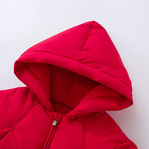 英氏儿童羽绒服男女宝白鹅绒连帽羽绒外套2022新年装YRWFJ42322A 商品图2