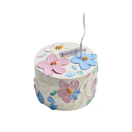 复古花瓣蛋糕-百分百 商品图0