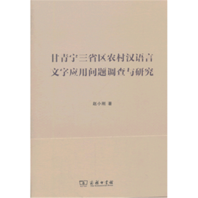 甘青宁三省区农村汉语言文字应用问题调查与研究