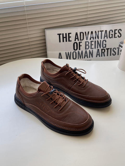 2022U GG 冬款超柔软舒适爸爸鞋-栗色 商品图2