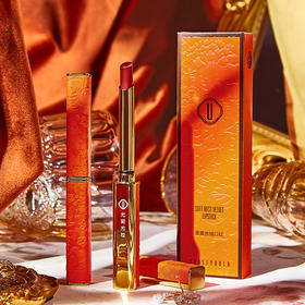 「4款色号！柔雾丝绒口红」橙皮细管口红 防水保湿滋润唇膏丝绒雾面哑光唇釉彩妆