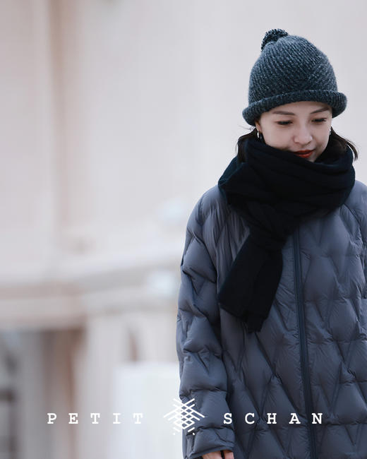 PETIT SCHAN小闪 #043 twinkle twinkle little star 繁星闪烁 秋冬高端针织系列花纱纯山羊绒螺旋状坑条多种戴法冷帽 商品图11