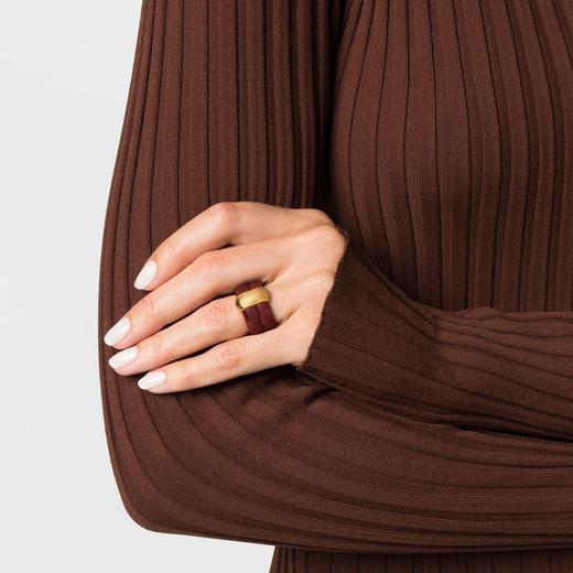 北京仓｜Aurélie Bidermann-Katt-勃艮第红 印加风格 戒指［法国设计师］ 商品图1