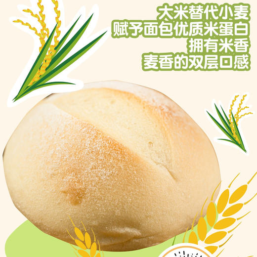 大米面包系列 | 原味米面包 | 2个装 商品图0