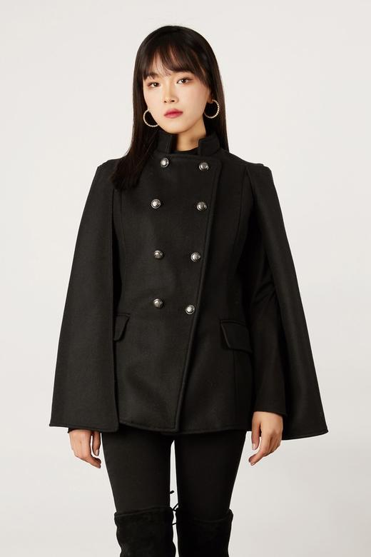 ELLA JADE 时尚斗篷羊毛呢外套 11107 商品图0