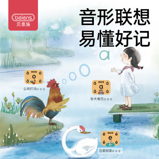 贝恩施拼音学习神器机儿童点读一年级有声拼读训练早教挂图玩具 商品图2