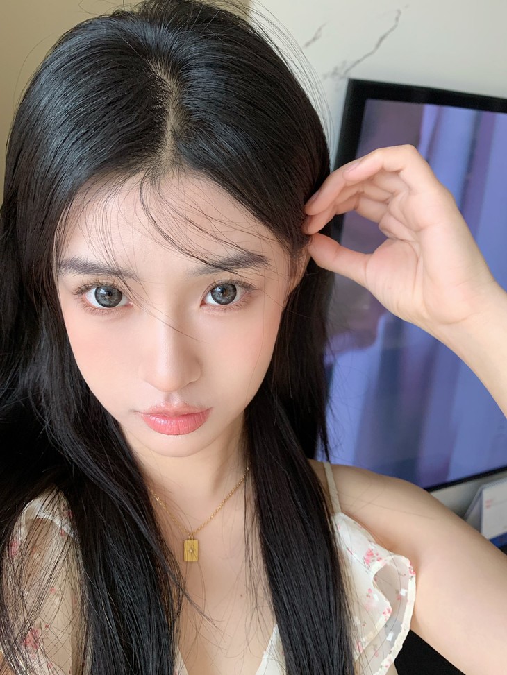 Hanawink年抛隐形眼镜 黑桃爱丽丝14.5mm 1副/2片-VVCON美瞳网22